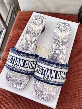Dior Dioriviera Heeled Slides